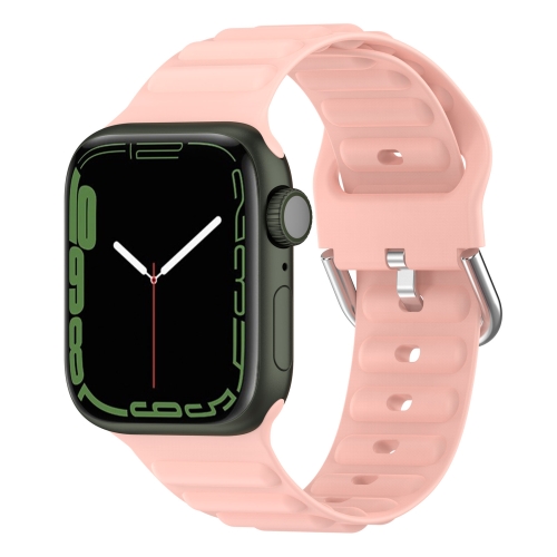 Bracelete de duas voltas em pele para relógio Apple Watch Series