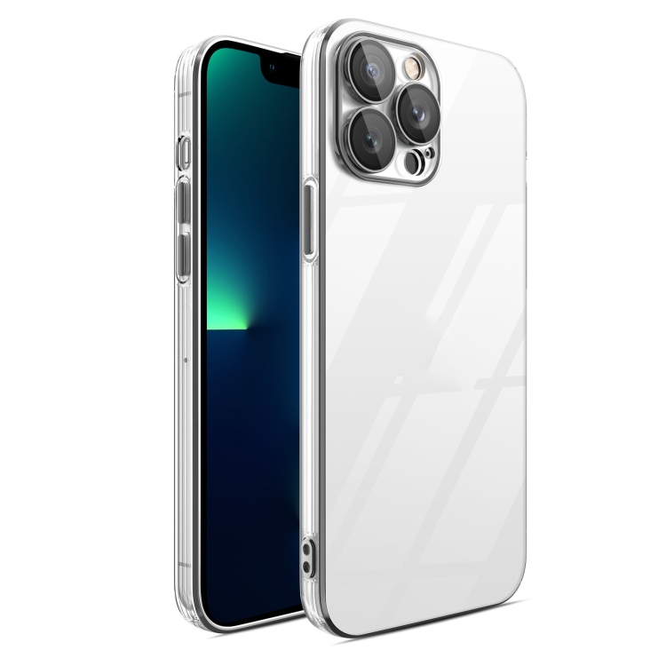 

For iPhone 11 Pro Electroplating TPU Transparent Phone Case (Black)