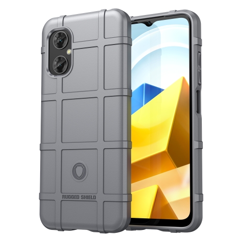 

For Xiaomi Poco M5 4G Full Coverage Shockproof TPU Case(Grey)