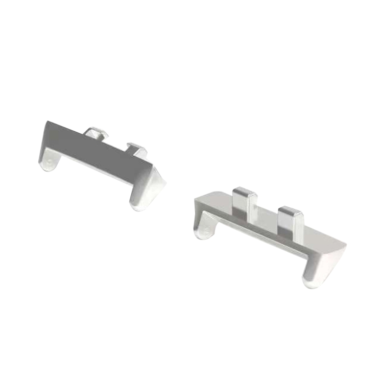 

For OPPO Watch3 42mm 1 Pair 20mm Metal Watch Band Connector(Silver)
