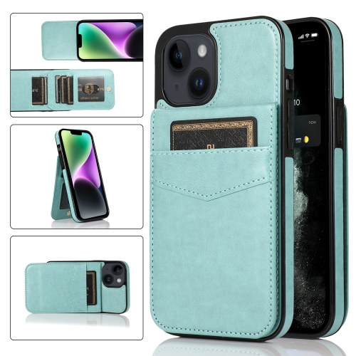 

Solid Color PC + TPU Protective Phone Case For iPhone 14(Green)
