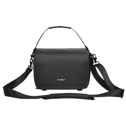 

CADeN D73 Camera Sling Bag Water-resistant Shockproof Camera Handbag, Size:28 x 15 x 20cm Black