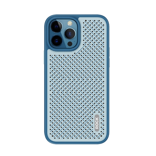 

For iPhone 14 Pro ROCK Graphene Heat Dissipation Phone Case(Blue)