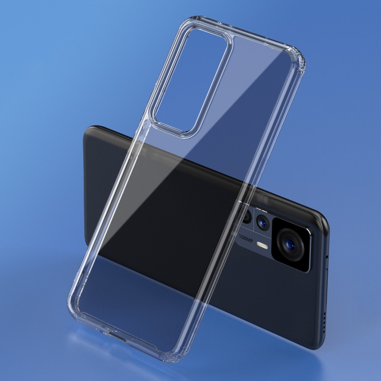 

For Xiaomi Redmi K50 Ultra Ice Crystal PC + TPU Phone Case(Transparent Black)
