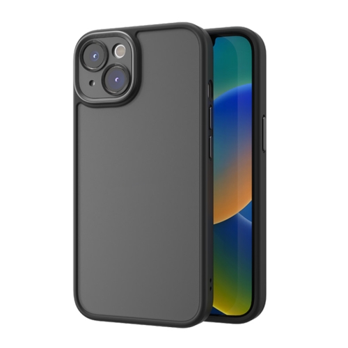 

For iPhone 14 ROCK Guard Skin-feel Phone Case (Black)
