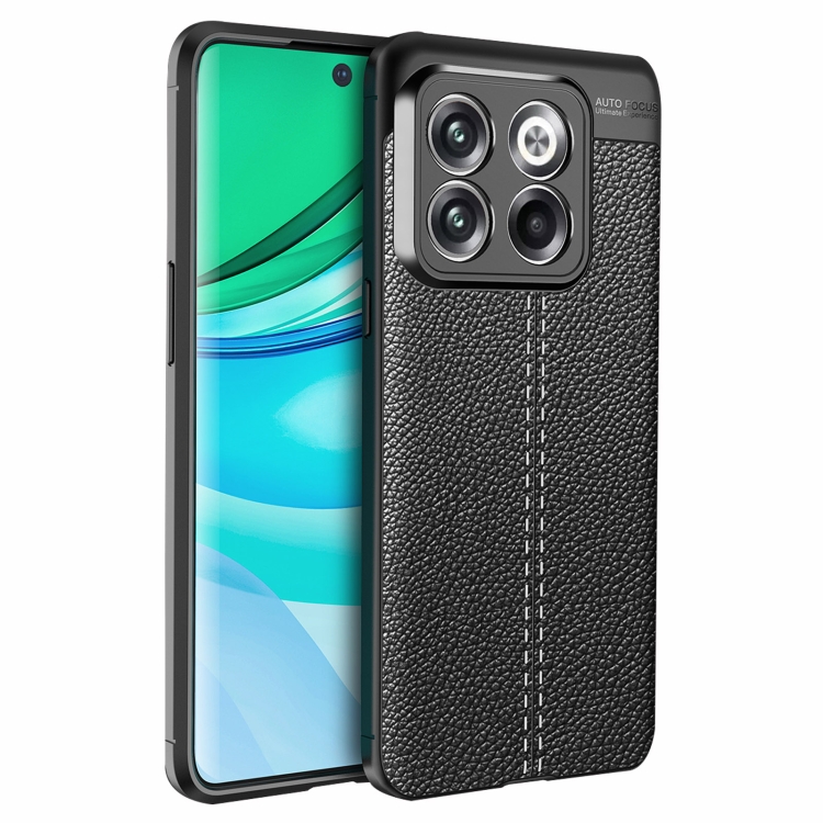 

For OnePlus Ace Pro Litchi Texture TPU Phone Case(Black)