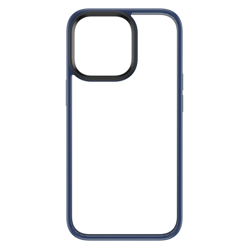 

ROCK Guard Transparent Phone Case For iPhone 14 Pro(Blue)