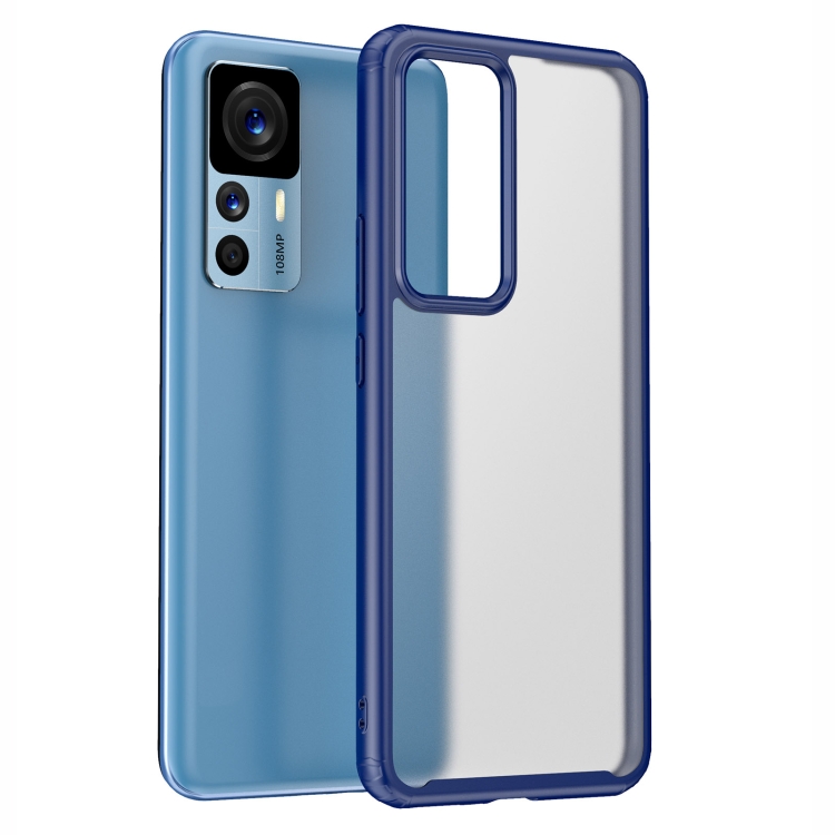 

For Xiaomi Redmi K50 Ultra Four-corner Shockproof TPU + PC Phone Case(Blue)