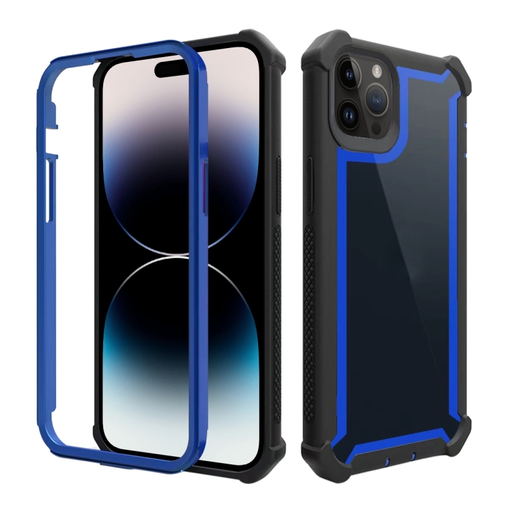 

Shockproof Space Phone Case For iPhone 14 Pro Max(Black Blue)