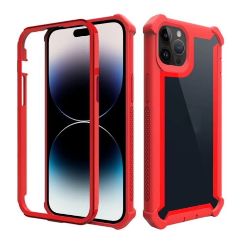 

Shockproof Space Phone Case For iPhone 14 Pro(Red)