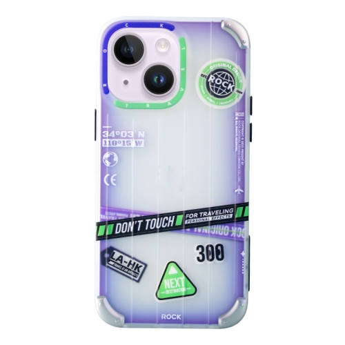 

ROCK InShare Travel Series PC+TPU Phone Case For iPhone 14(Deep Space Tour)