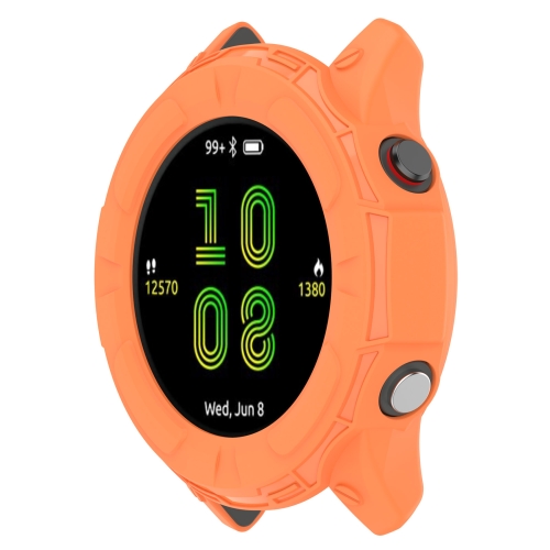 

For Garmin Forerunner 255S TPU Armor Hollow Protective Case(Orange)