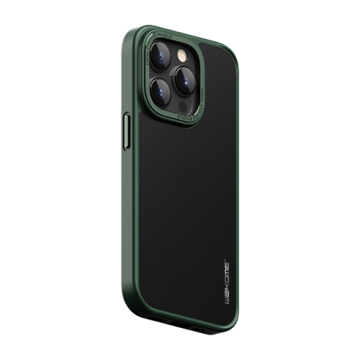 

For iPhone 13 Pro WEKOME Gorillas Series Lenses Matte Phone (Green)