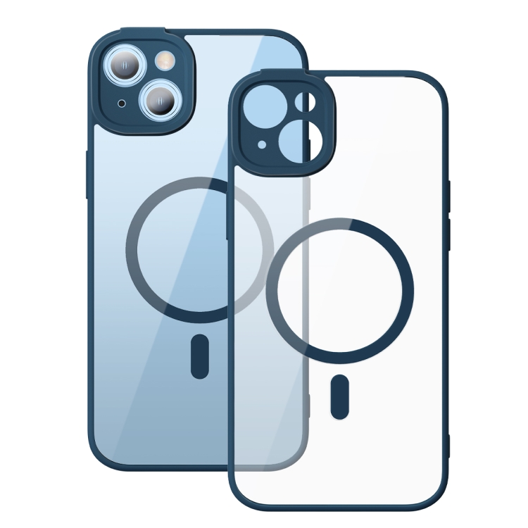 

Baseus Frame Series Magnetic Phone Case For iPhone 14(Blue)