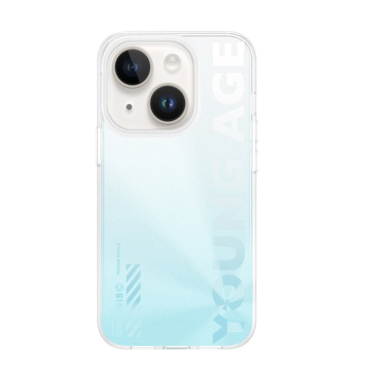 

For iPhone 13 WEKOME Gorillas Gradient Colored Phone Case(Blue)