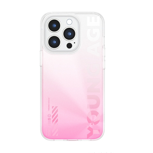 

For iPhone 13 Pro WEKOME Gorillas Gradient Colored Phone Case (Pink)
