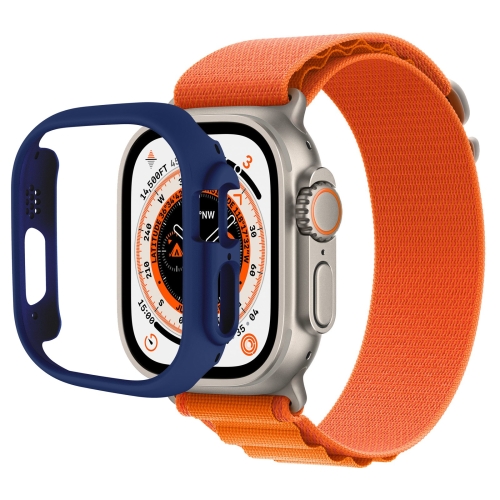 

Half-inclusive PC Protective Case For Apple Watch Ultra 49mm(Dark Blue)