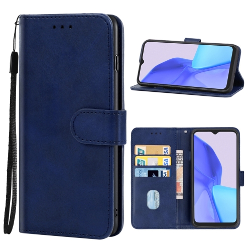 

For Blackview OSCAL C80 Leather Phone Case(Blue)