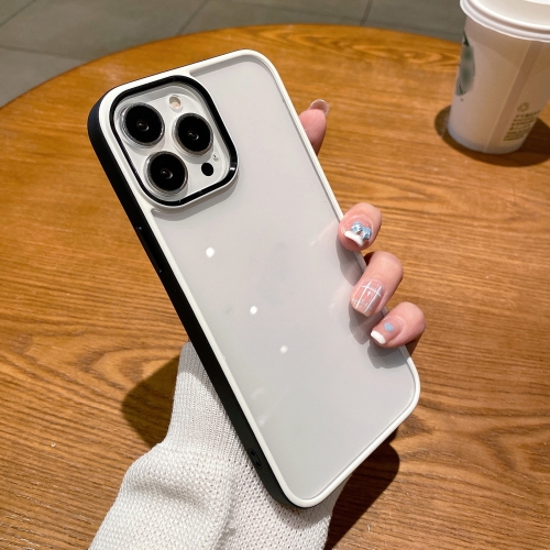 

For iPhone 14 Plus Two-color Shield TPU + PC Phone Case (Black)