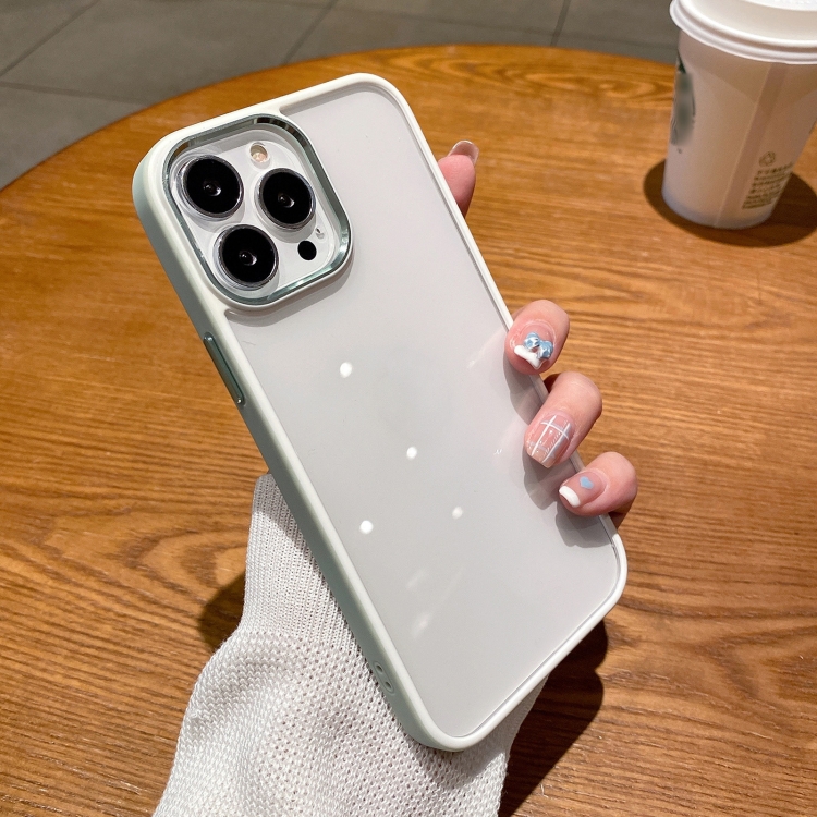 

Two-color Shield TPU + PC Phone Case For iPhone 11 Pro(Light Green)