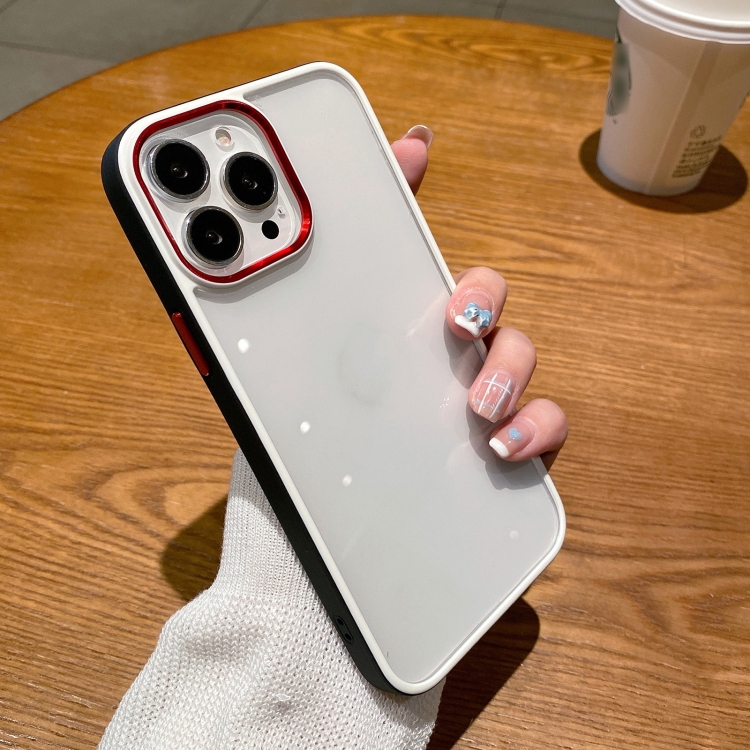

Two-color Shield TPU + PC Phone Case For iPhone 11 Pro(Black+Red)