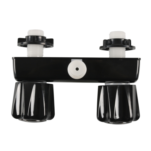 

A7616-02 Dual Knob RV Shower Faucet Valve Diverter(Black)