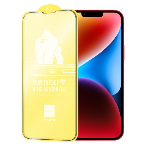 

For iPhone 14 Plus WEKOME 9D Curved Frosted Tempered Glass Film
