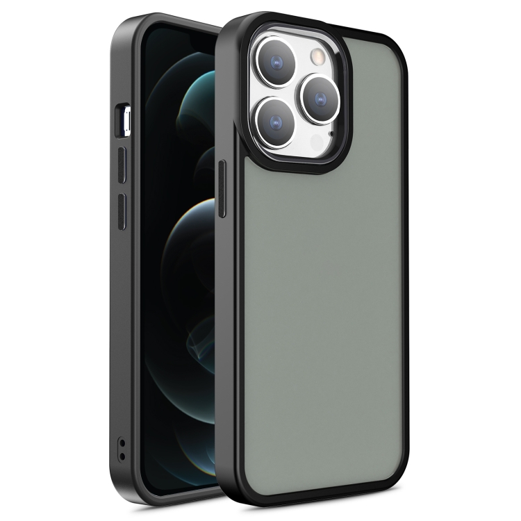 

Shield Skin Feel PC + TPU Phone Case For iPhone 12 Pro Max(Black)