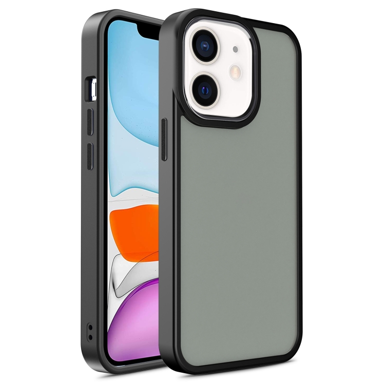 

For iPhone 11 Shield Skin Feel PC + TPU Phone Case (Black)
