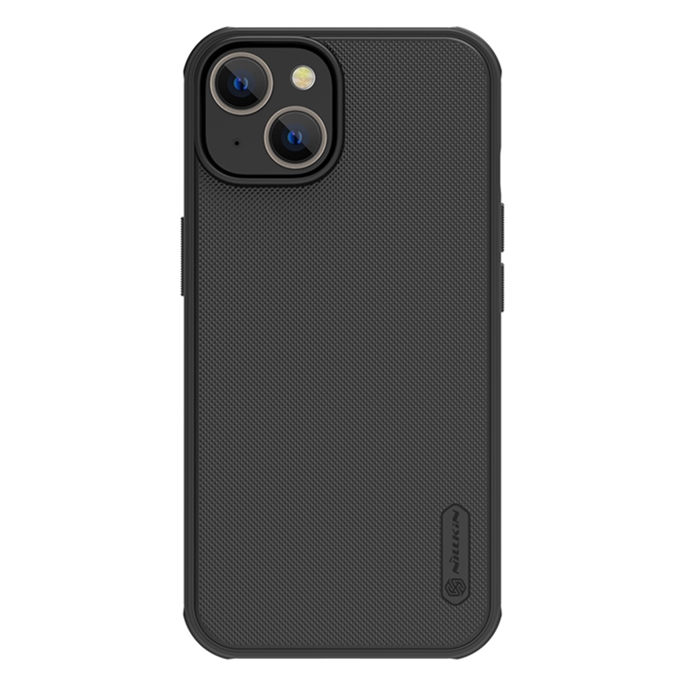 

For iPhone 14 NILLKIN Frosted Shield Pro Magsafe Phone Case(Black)