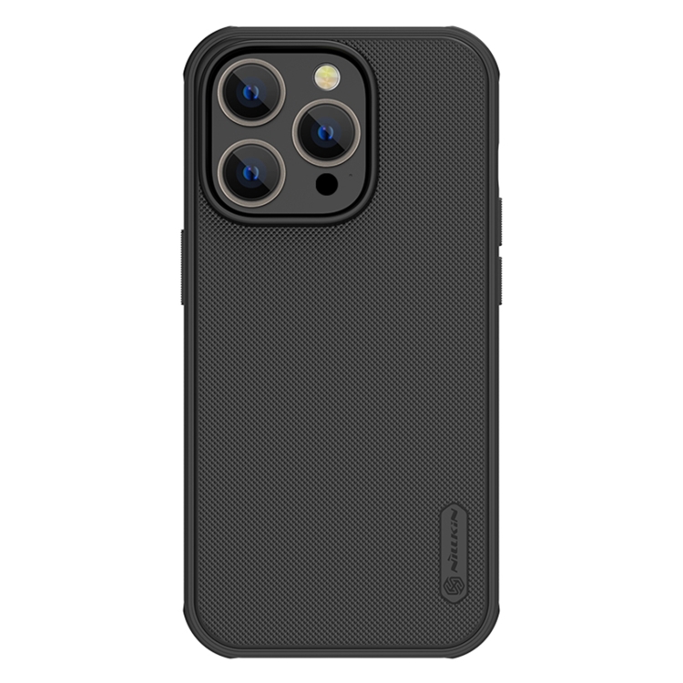 

For iPhone 14 Pro Max NILLKIN Frosted Shield Pro Magsafe Phone Case(Black)