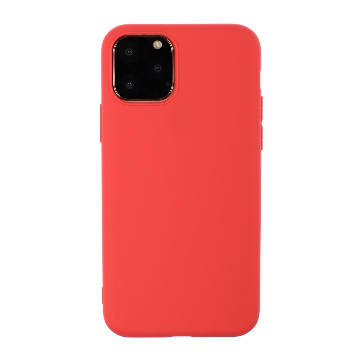 

For iPhone 14 Pro Max Shockproof Frosted TPU Protective Case(Red)