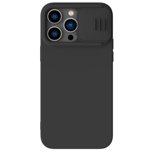 

For iPhone 14 Pro Max NILLKIN CamShield Liquid Silicone Phone Case(Black)