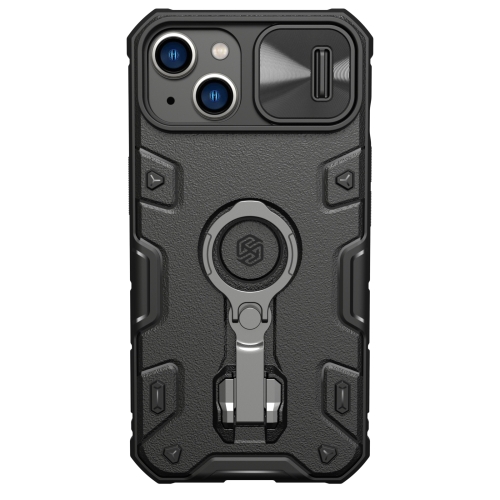 

For iPhone 14 NILLKIN CamShield Armor Pro Magnetic Phone Case(Black)
