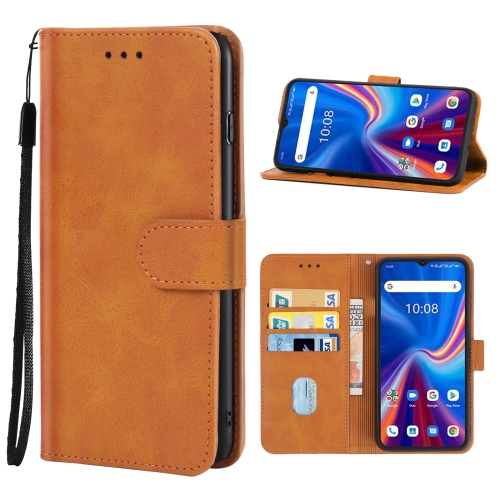 

For UMIDIGI C1 Leather Phone Case(Brown)