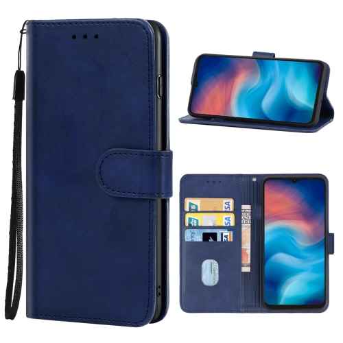 

For UMIDIGI G1 Leather Phone Case(Blue)