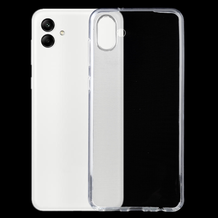 

For Samsung Galaxy A04 Ultra-thin Transparent TPU Phone Case
