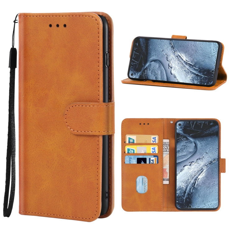 

For Nokia 7.3 Leather Phone Case(Brown)