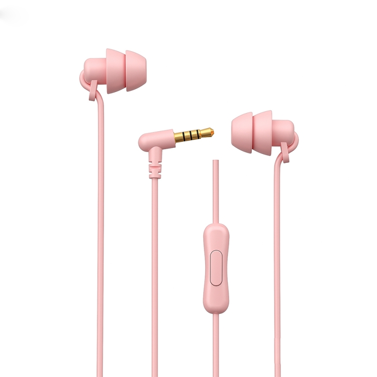 

WEKOME YB02 SHQ Series In-Ear Sleep Wired Earphone, Plug Type:3.5mm(Pink)