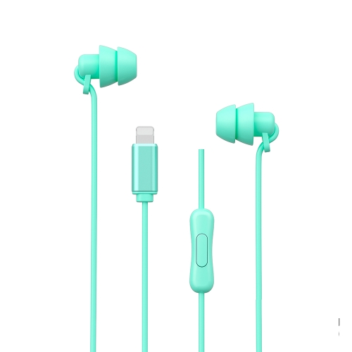

WEKOME YB02 SHQ Series In-Ear Sleep Wired Earphone, Plug Type:8 Pin(Blue)
