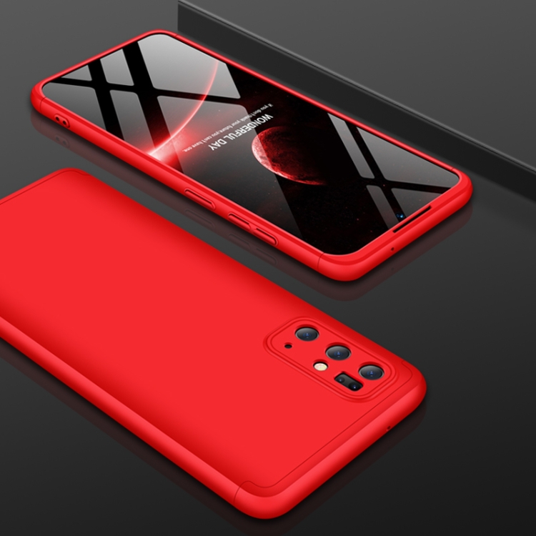

For Galaxy S20+ GKK Three Stage Splicing Full Coverage PC Case(Red)