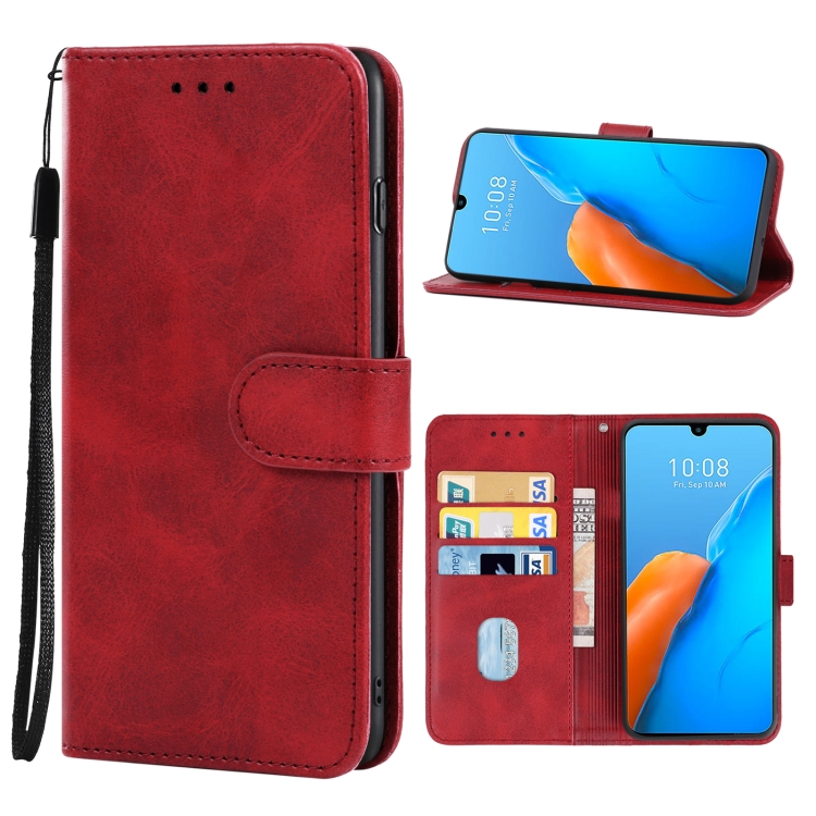

For Infinix Note 12 Pro 4G Leather Phone Case(Red)