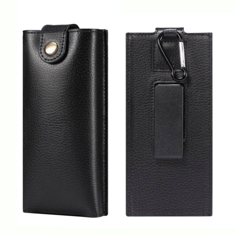 

Folding Phone Universal Hanging Waist Bag,Size:16.5x7.3x2.5cm(Black)