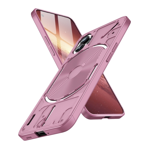 

For Nothing Phone 1 GKK Three Stage Splicing Full Coverage PC Phone Case(Rose Gold)