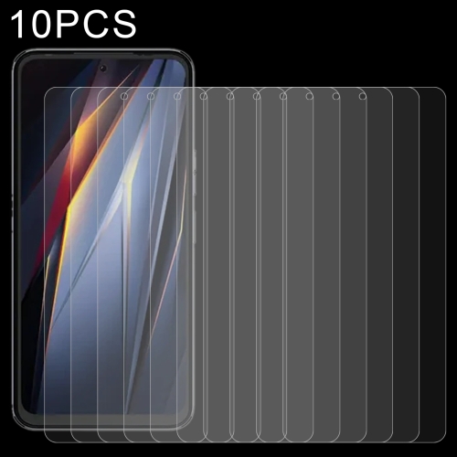 

For TECNO Pova Neo 2 10pcs 0.26mm 9H 2.5D Tempered Glass Film