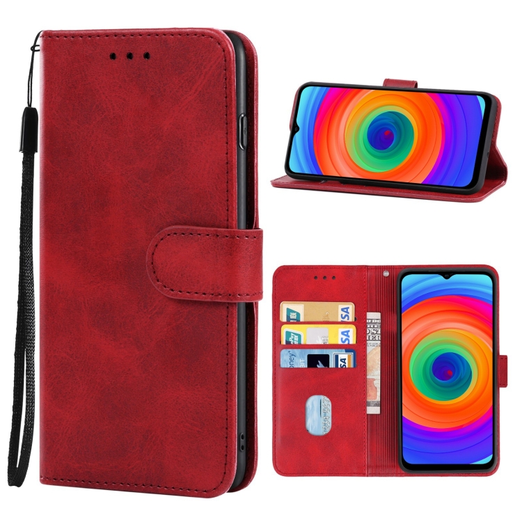 

For Ulefone Note 14 Leather Phone Case(Red)