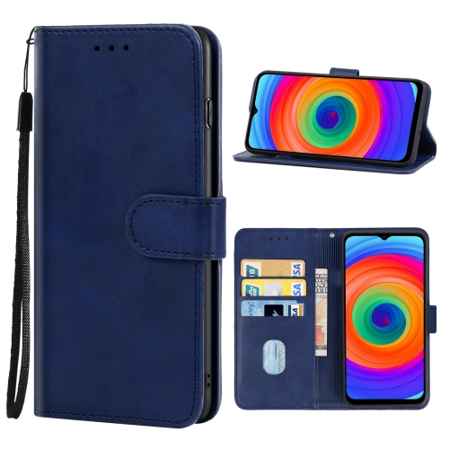 

For Ulefone Note 14 Leather Phone Case(Blue)