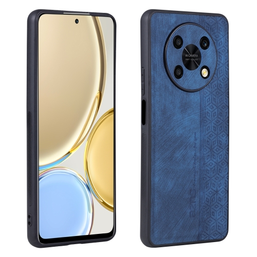 

For Huawei Enjoy 50 Pro / nova Y90 AZNS 3D Embossed Skin Feel Phone Case(Sapphire Blue)