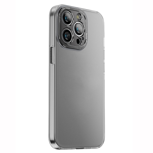 

For iPhone 13 Pro PC Crystal Clear Frosted Phone Case(Black)