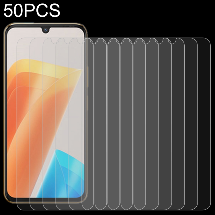 

For Infinix Zero 20 50pcs 0.26mm 9H 2.5D Tempered Glass Film